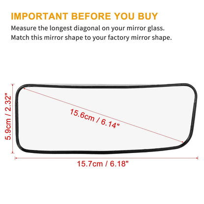 Heated Blind Spot Mirror Glass Right for Mercedes-Benz Sprinter 2500 3500