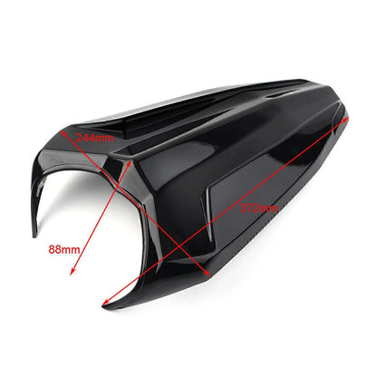 White Rear Pillion Seat Cover for Yamaha YZF R15 (2017-2021)