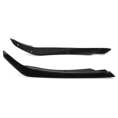 Front Lip Spoiler Fins for Mercedes Benz A-Class W176 (2016-2018)