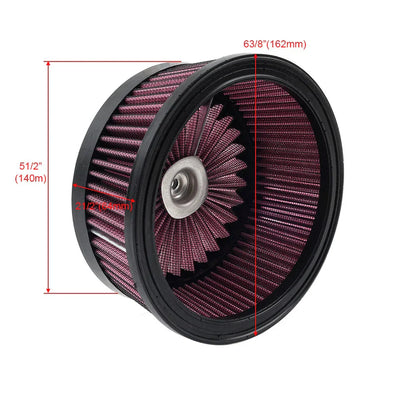 Air Cleaner Filter Element for Harley Sportster XL883 XL1200 (1991-2020)
