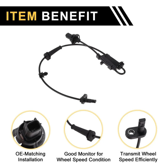 ABS Wheel Speed Sensor for Honda Crider (2014-2018) 1 x Right Front Sensor