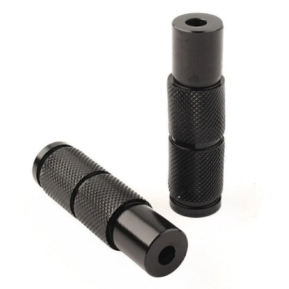 CNC Black Rear Foot Pegs for Universal Motorcycle