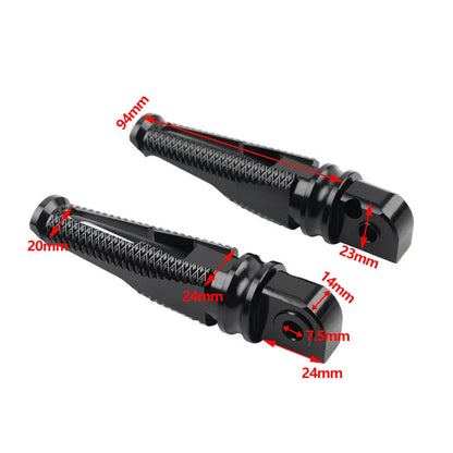 Gold Foot Pegs Rear Passenger Footrests for Yamaha YZF R1 R6 (2015-2023)