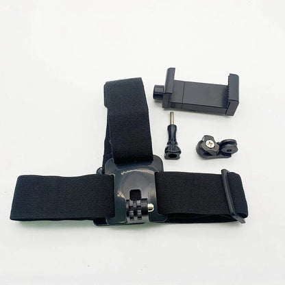 Universal Head Band Strap Phone Mount for Mobile Video Recording