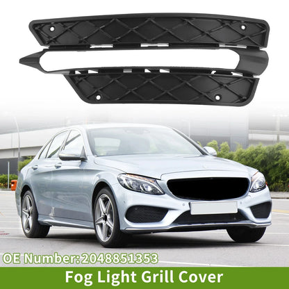 Front Left Fog Light Grill for Mercedes-Benz C350 (2008-2015)