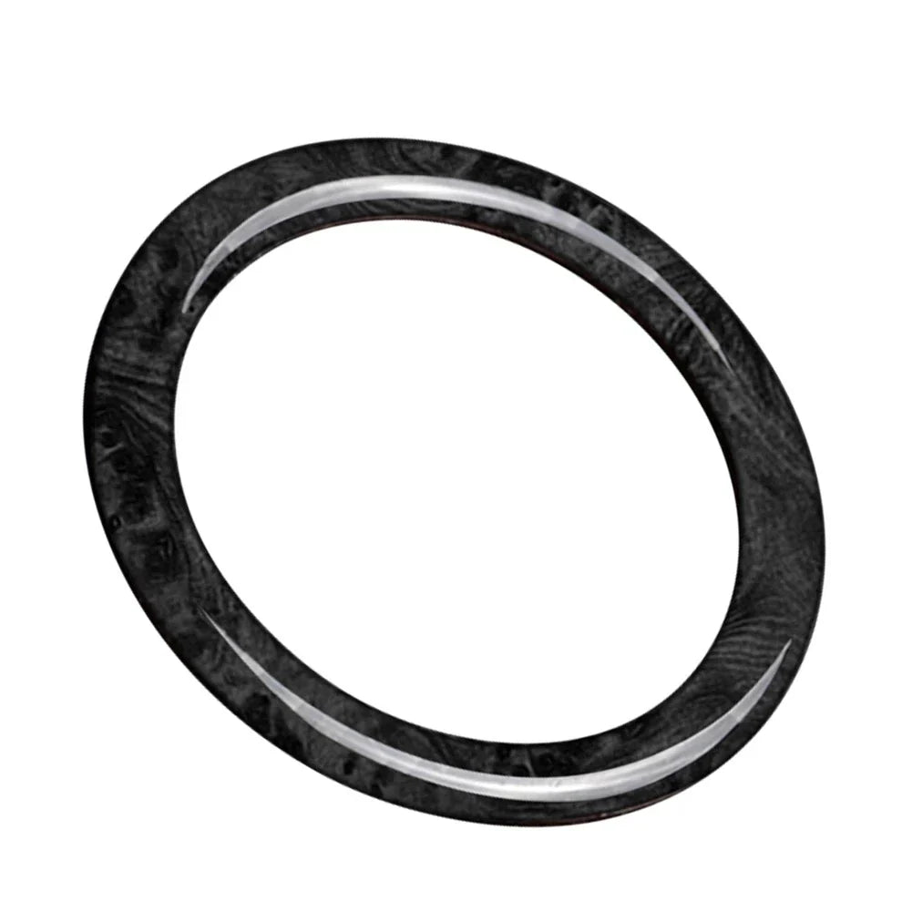 Wood Grain Engine Push Start Button Ring for Benz A B C GLC CLA (2012-2023)