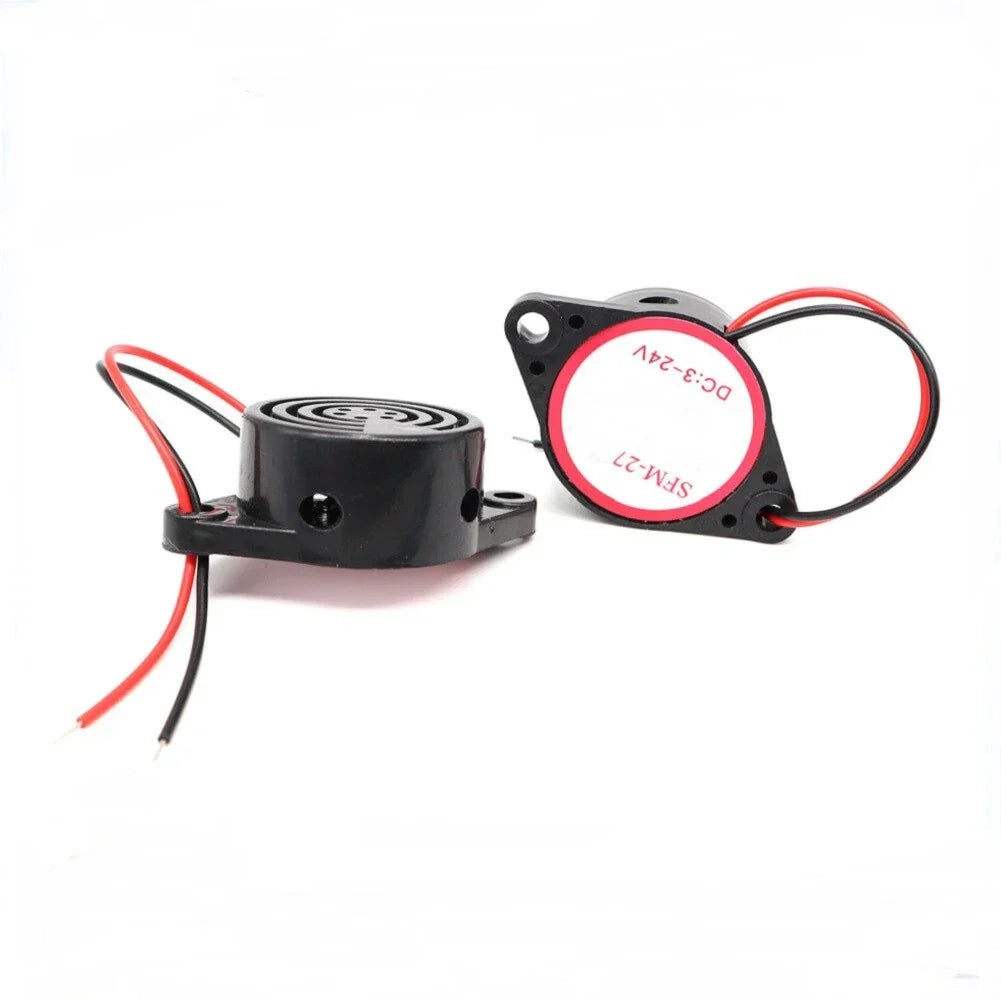5Pcs / DC3V-24V Electronic Buzzer Beep Tone Alarm Ringer Continuous Sound