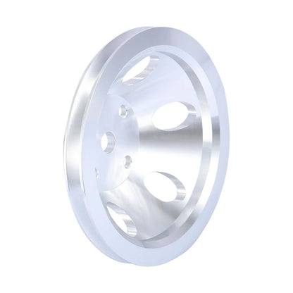 Water Pump Pulley 1 Groove 4 Hole for Chevy SBC 350 Engine