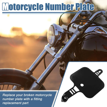 Motorcycle Number Plate Replacement Black for Honda XR CRF XR50 CRF50 (2000-2023)