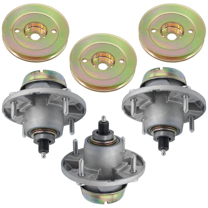 Caltric Spindle Assembly with Pulley Deck 48 54 for John Deere Z425 Z445 (2012–2018)