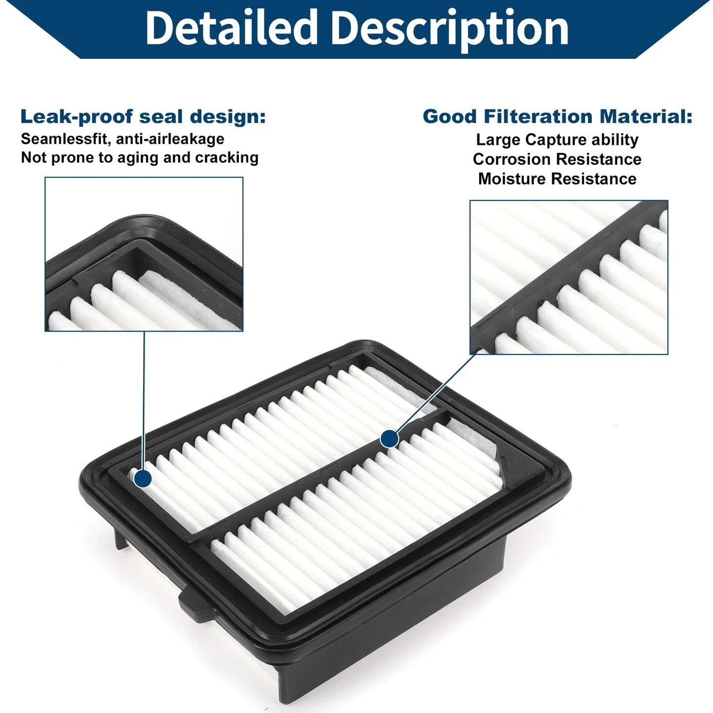 Engine Air Filter for Honda CR-V 2.0L (2020-2022) - 1 x Quality Replacement