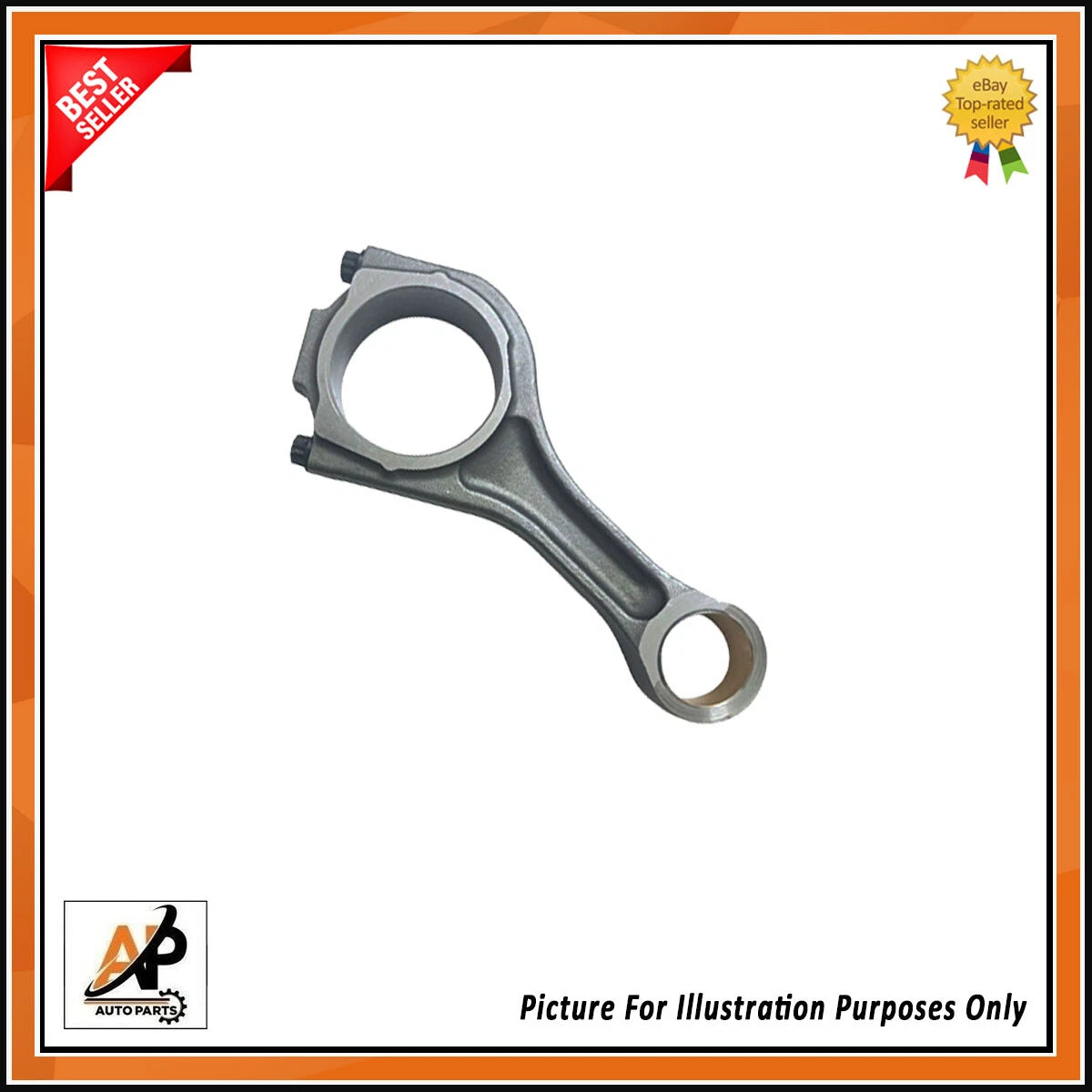 Connecting Rod Set 4 Pcs Heavy Duty for Land Rover Jaguar 2.0 Diesel (204DTA)