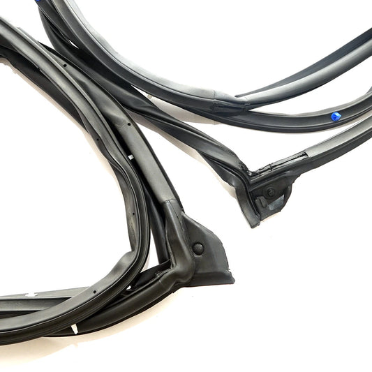 Front Door Weatherstrip Seal Set for Honda Fit Jazz 5D 2007-2014