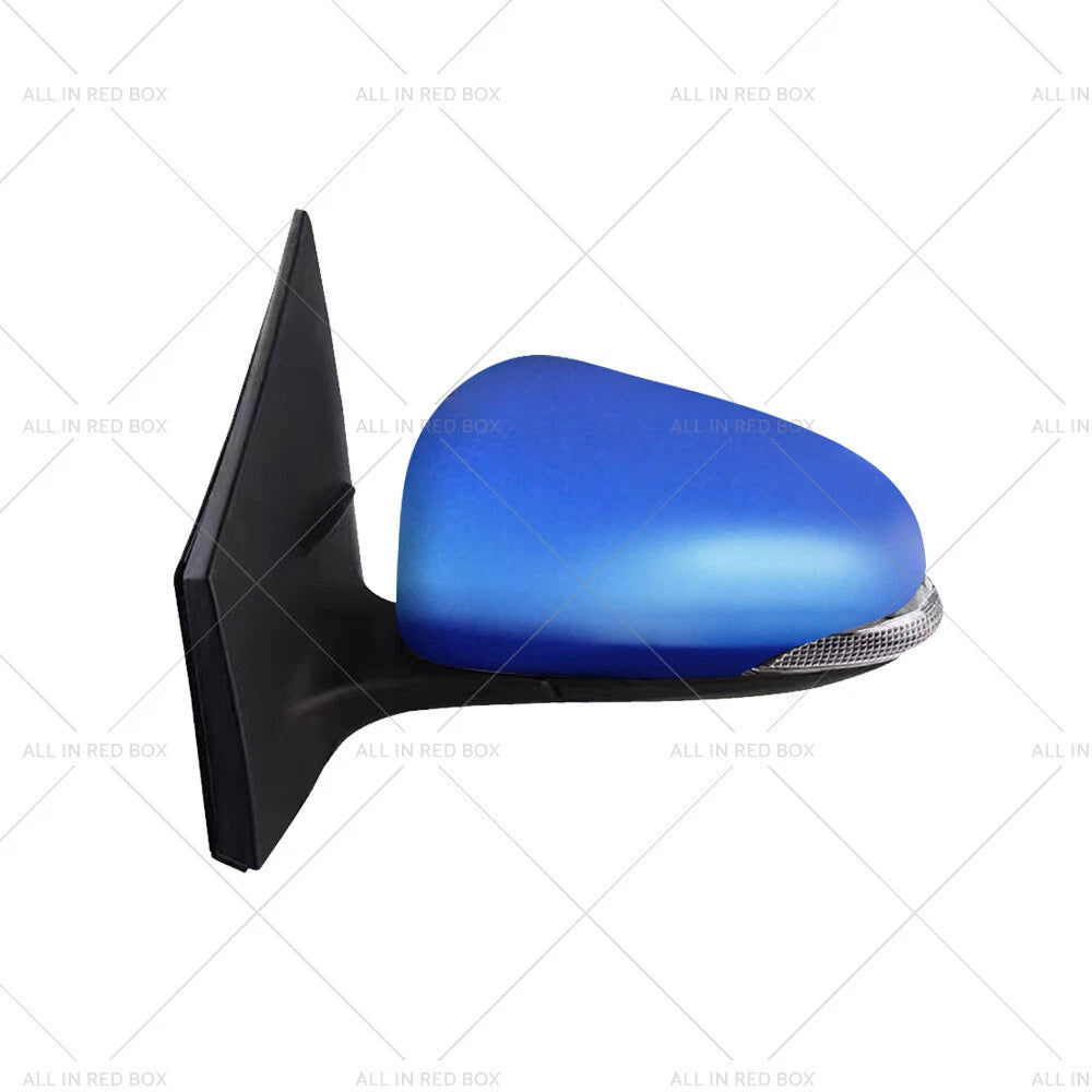 Left Blue Heated Door Mirror for Toyota Corolla ZRE182 (2012-2018)