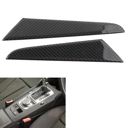 RHD Carbon Fiber Gear Shift Panel Cover Trim for Audi A3 (2014-2019)
