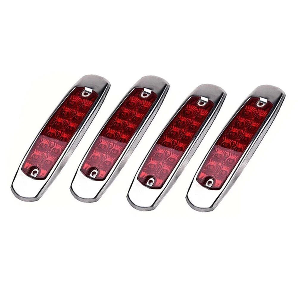 1 Red LED Sealed Side Marker Clearance Lights for Truck Trailer (12V)