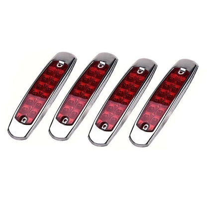 1 Red LED Sealed Side Marker Clearance Lights for Truck Trailer (12V)