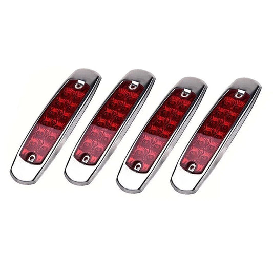 1 Red LED Sealed Side Marker Clearance Lights for Truck Trailer (12V)