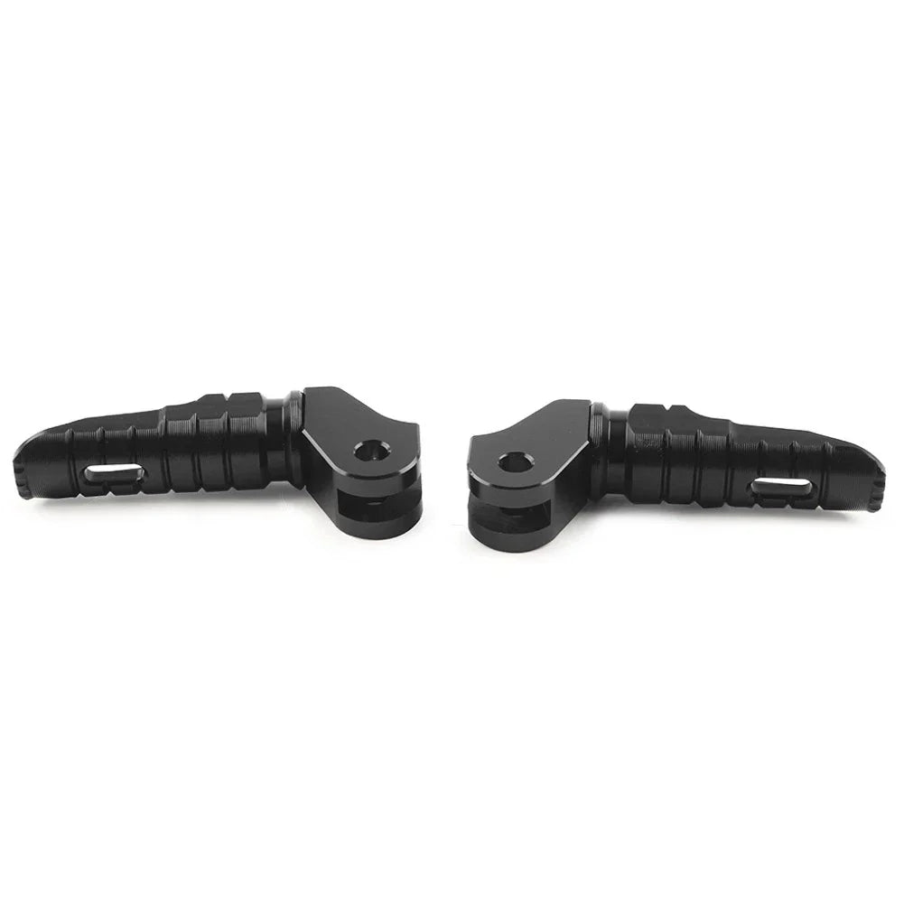 CNC Aluminum Front Foot Pegs for T100 T120 (2016-2022) - Black Pair
