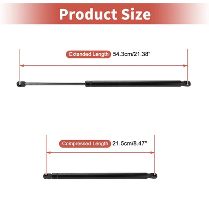 2 x Rear Hatch Lift Supports for Honda Pilot (2009-2015) Gas Struts Black