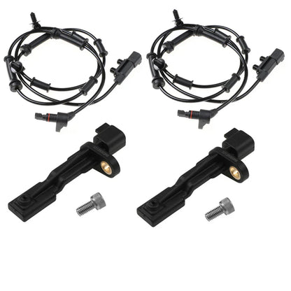 4 x ABS Wheel Speed Sensors for Jeep Wrangler 3.6L 3.8L (2007-2014)
