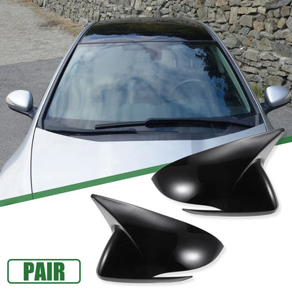 Rearview Mirror Caps for Hyundai Elantra 2017-2020 - Gloss Black (2017-2020)