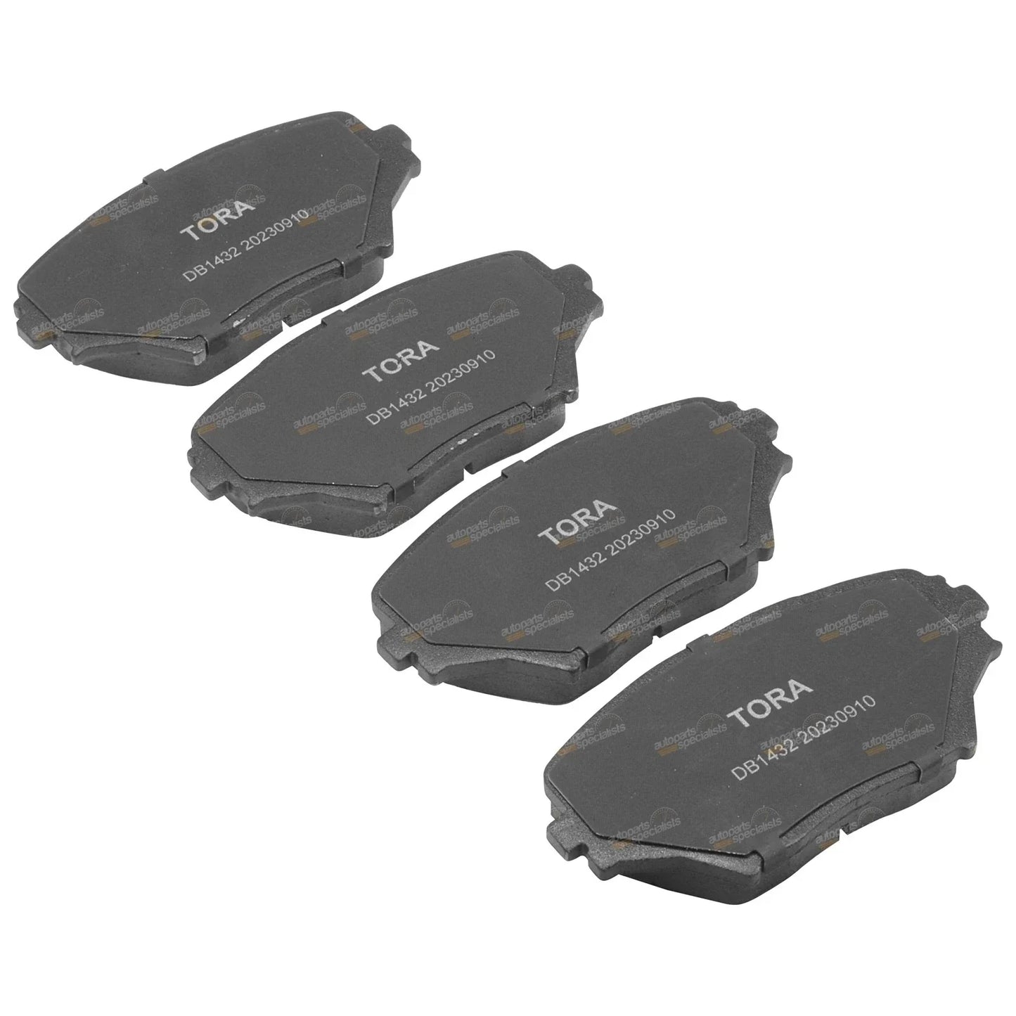 Front Disc Brake Pads Set for Toyota RAV4 4x4 (2000–2005)