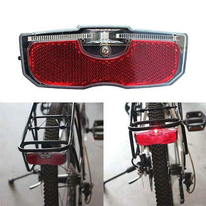 Rear Reflector Tail Light for Red Bike Cycling Bicycle Luggage Rack