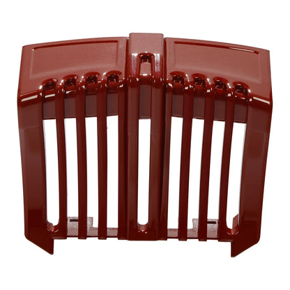 Oil Cooler Cover for Harley Electra Glide 2017-2023 Pearl Red & Dark Alloy