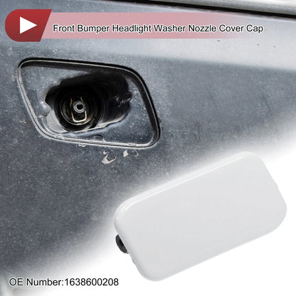 Front Right Washer Nozzle Cover for Mercedes-Benz ML500 (2002-2005) White 1 x