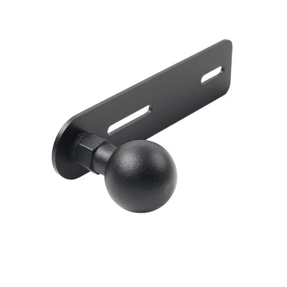 Universal Aluminum Ball Head Base GPS Phone Holder Bracket Clamp Stand Black
