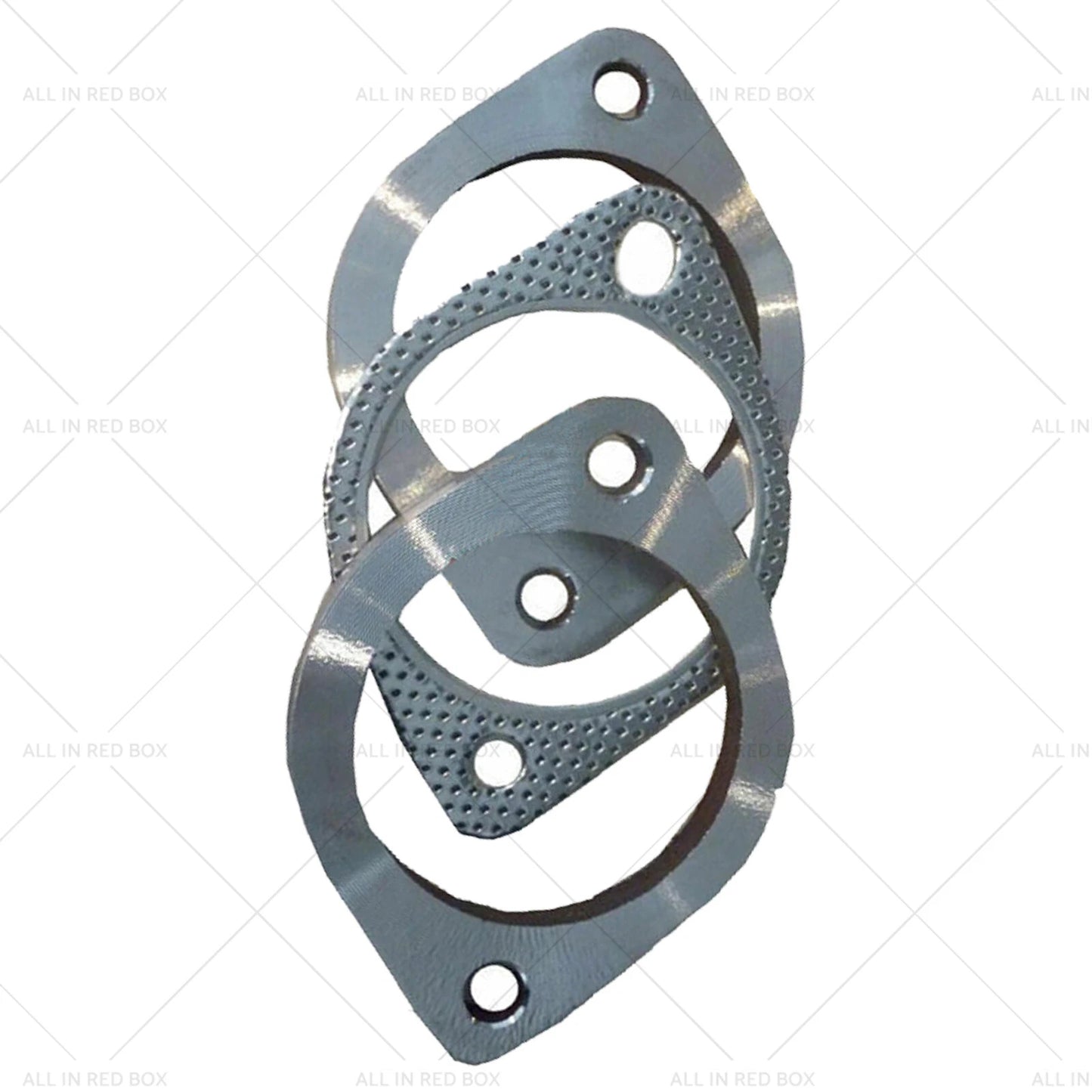 2.5" Stainless Steel Exhaust Flange Gasket Plate for Universal Vehicles (300)