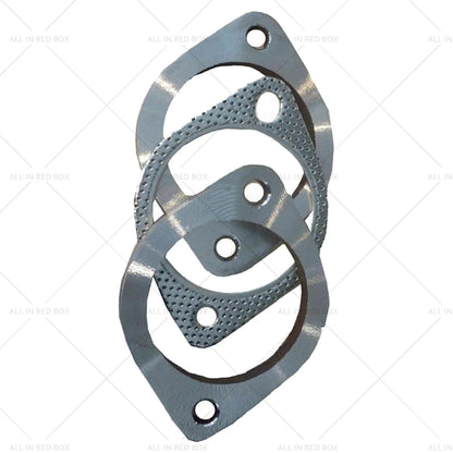 2.5" Stainless Steel Exhaust Flange Gasket Plate for Universal Vehicles (300)