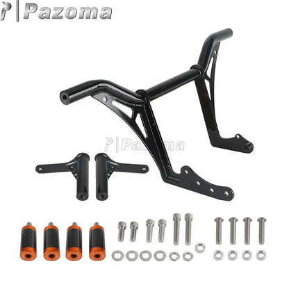 Front Crash Bar Saddlebag Guards for Harley Softail Low Rider ST (2022-2024)