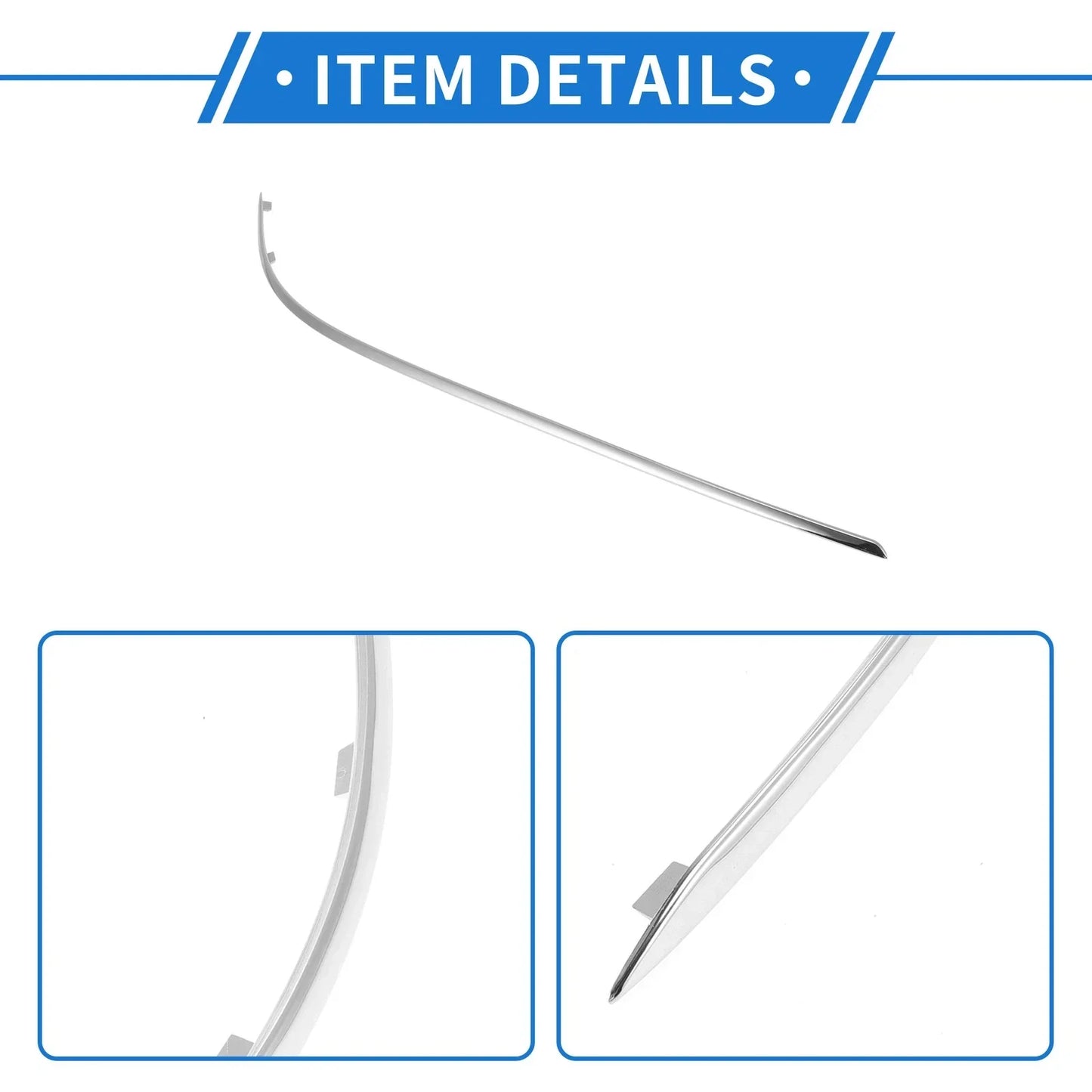 Bumper Grille Trim Garnish for Mercedes-Benz W212/E (2010-2013)