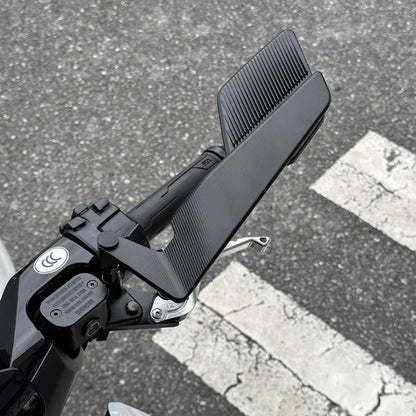 Motorcycle Wind Wing Mirrors with M8 M10 Screws Universal