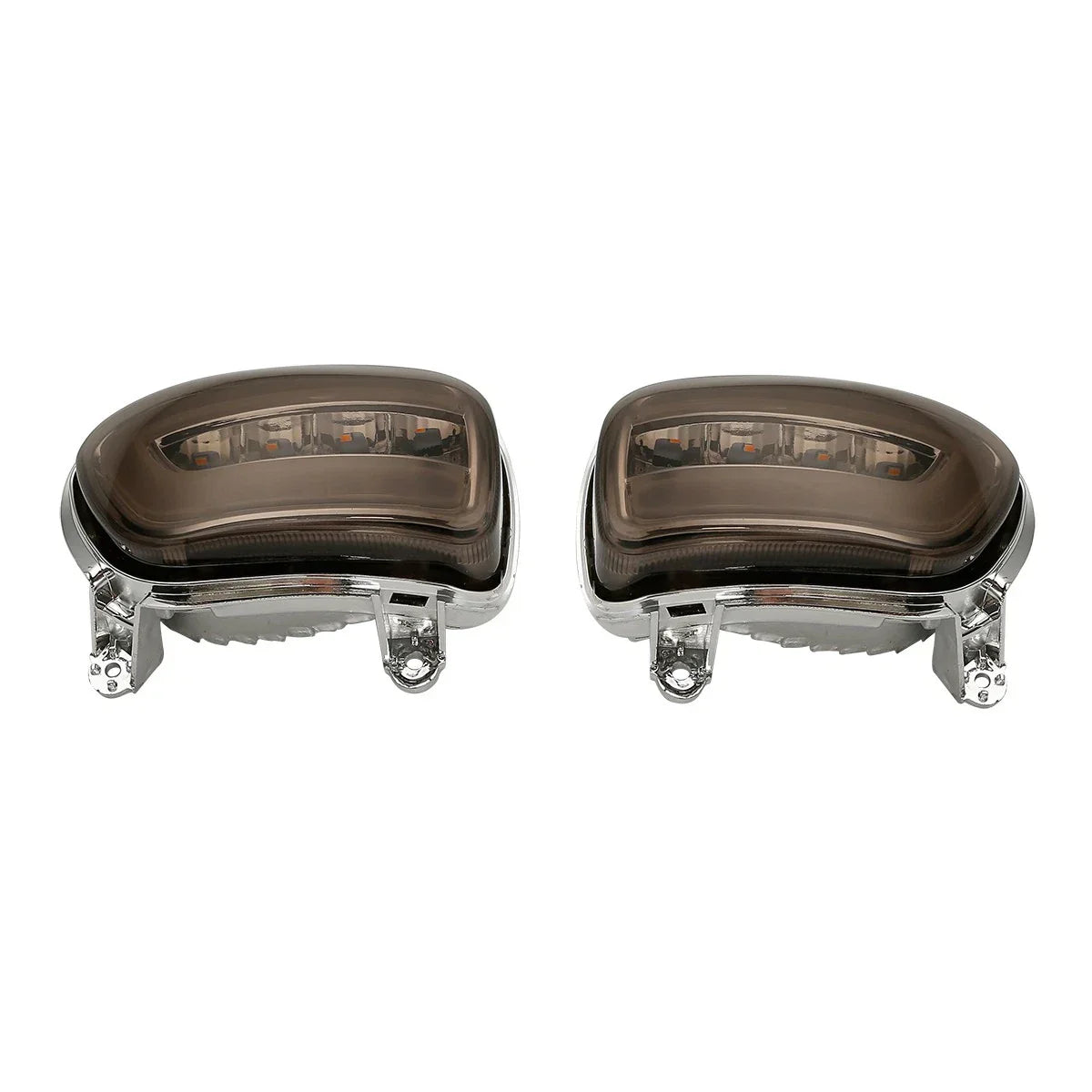 Front LED Turn Signals Smoked Lens for Honda Gold Wing GL1800 F6B (2001-2017)