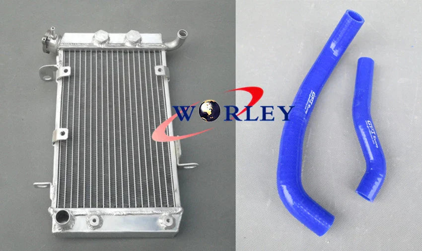Aluminum Radiator + Hose for SUZUKI LTZ400 KFX400 DVX400 (2003-2008)