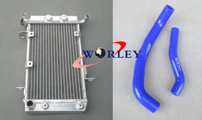 Aluminum Radiator + Hose for SUZUKI LTZ400 KFX400 DVX400 (2003-2008)