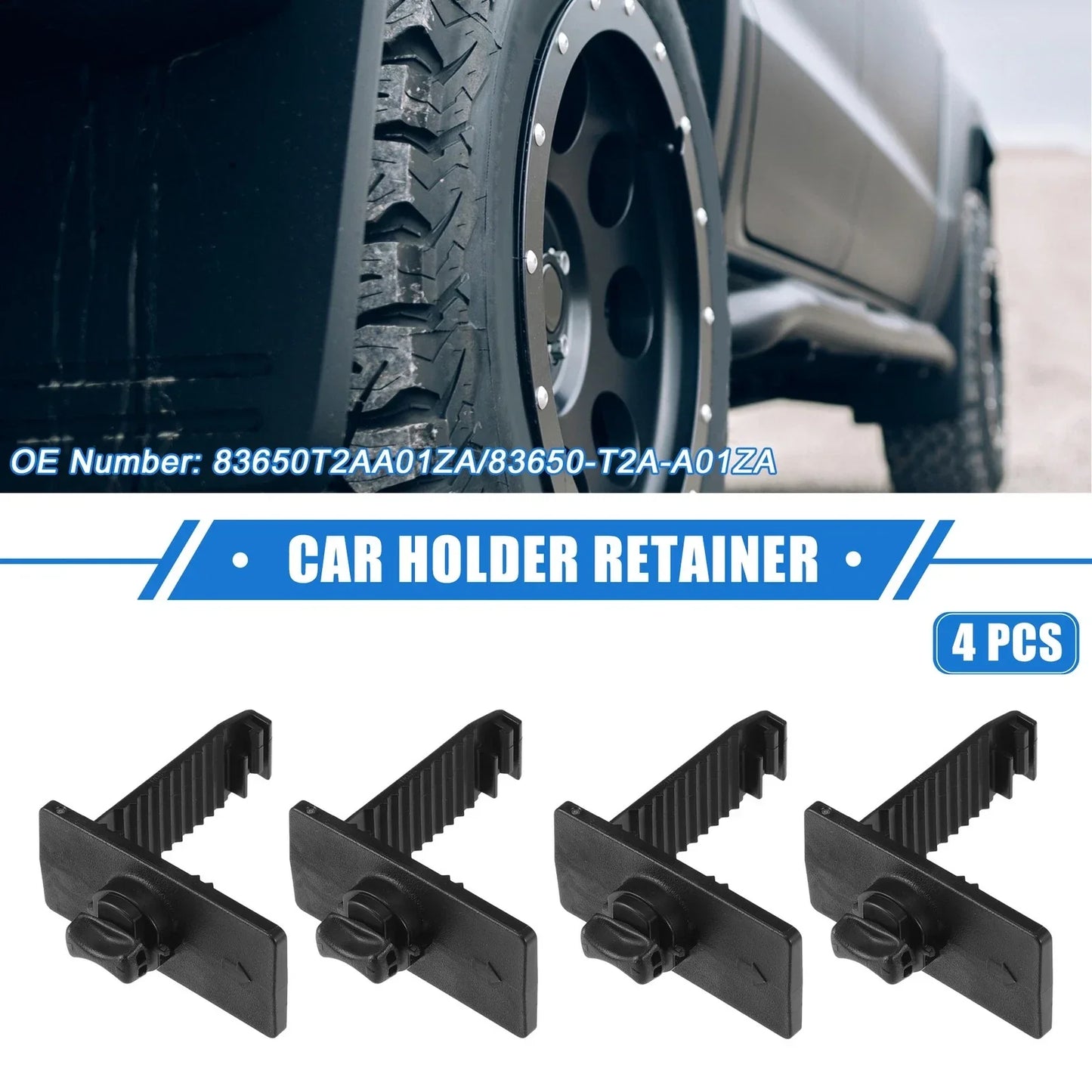 4pcs Car Holder Retainer for Honda Acura (2016-2023)