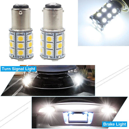27-SMD BA15D Interior Lamp Bulbs for Marine Boat (1004, 1076, 1142)