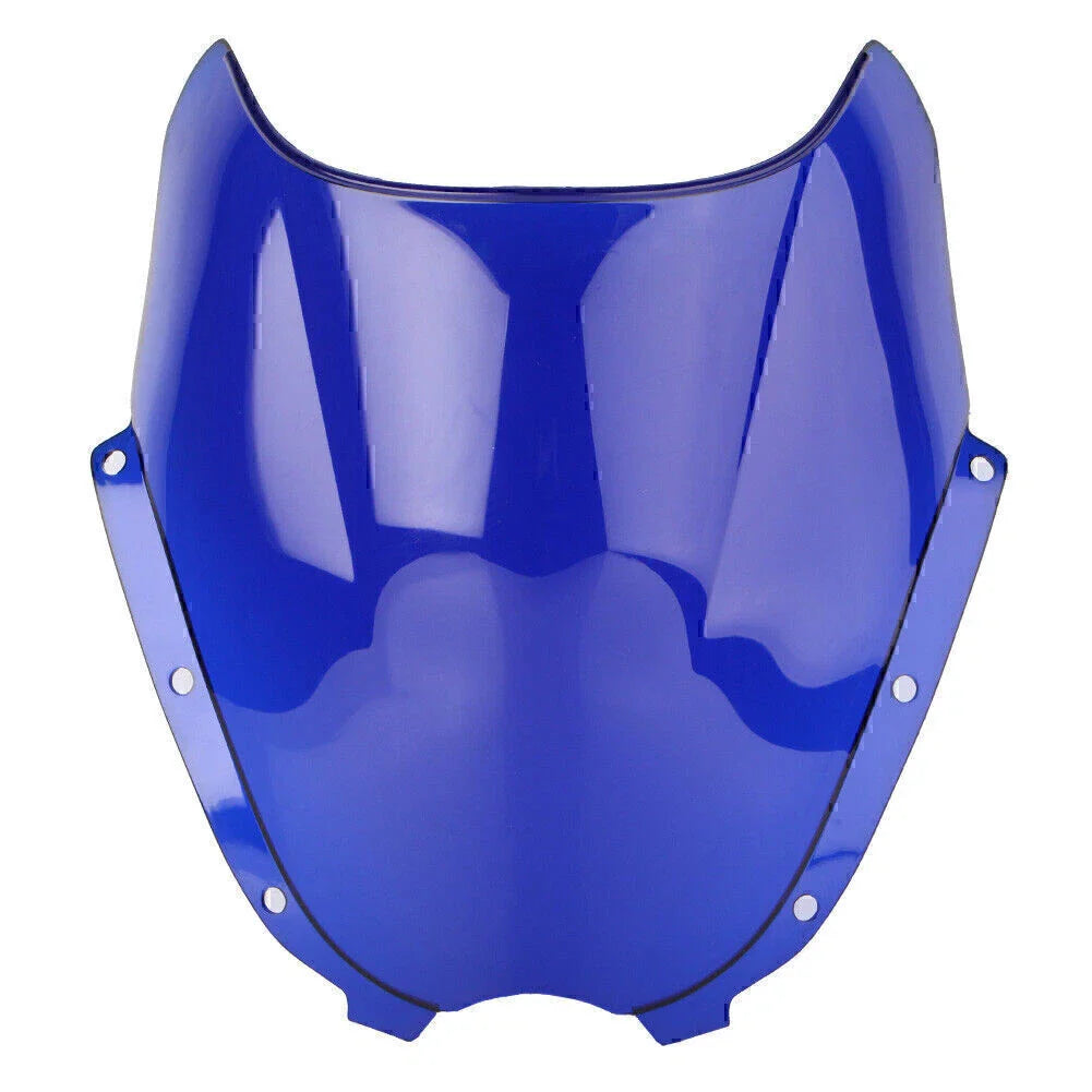 Blue Windshield Windscreen Double Bubble for Hyosung GT125 GT250R GT650R (2003-2017)