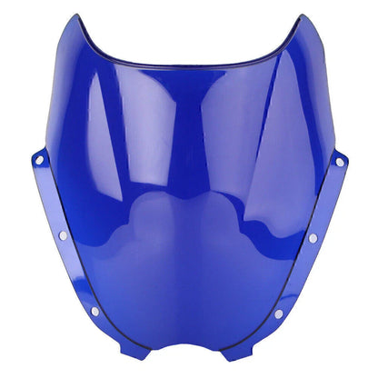 Blue Windshield Windscreen Double Bubble for Hyosung GT125 GT250R GT650R (2003-2017)