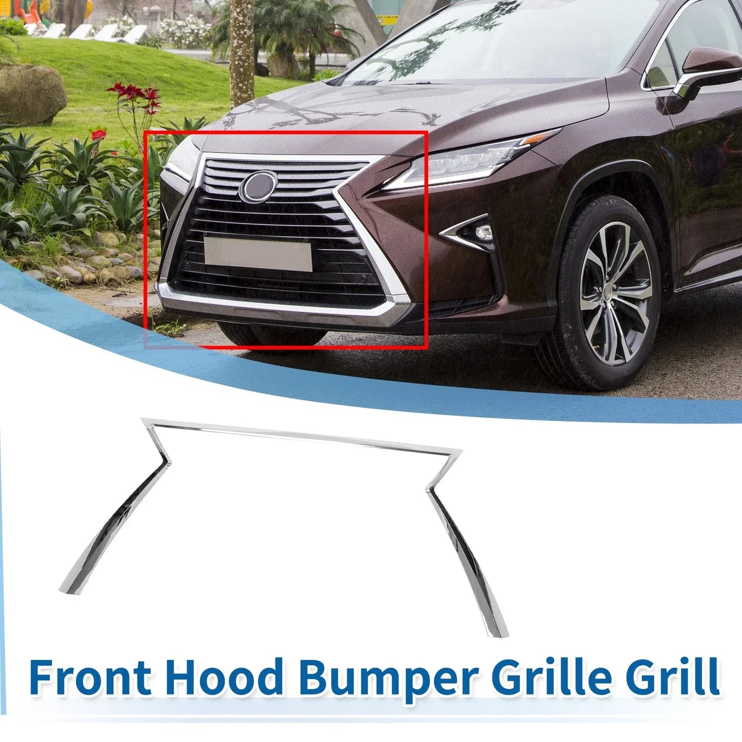 Grille Trim for Lexus RX 350L (2018-2023)