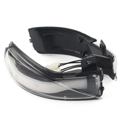 Clear Side Mirror Turn Signal Lights for Mazda 3 BL 08-14, 6 GH 07-15 (08-15)