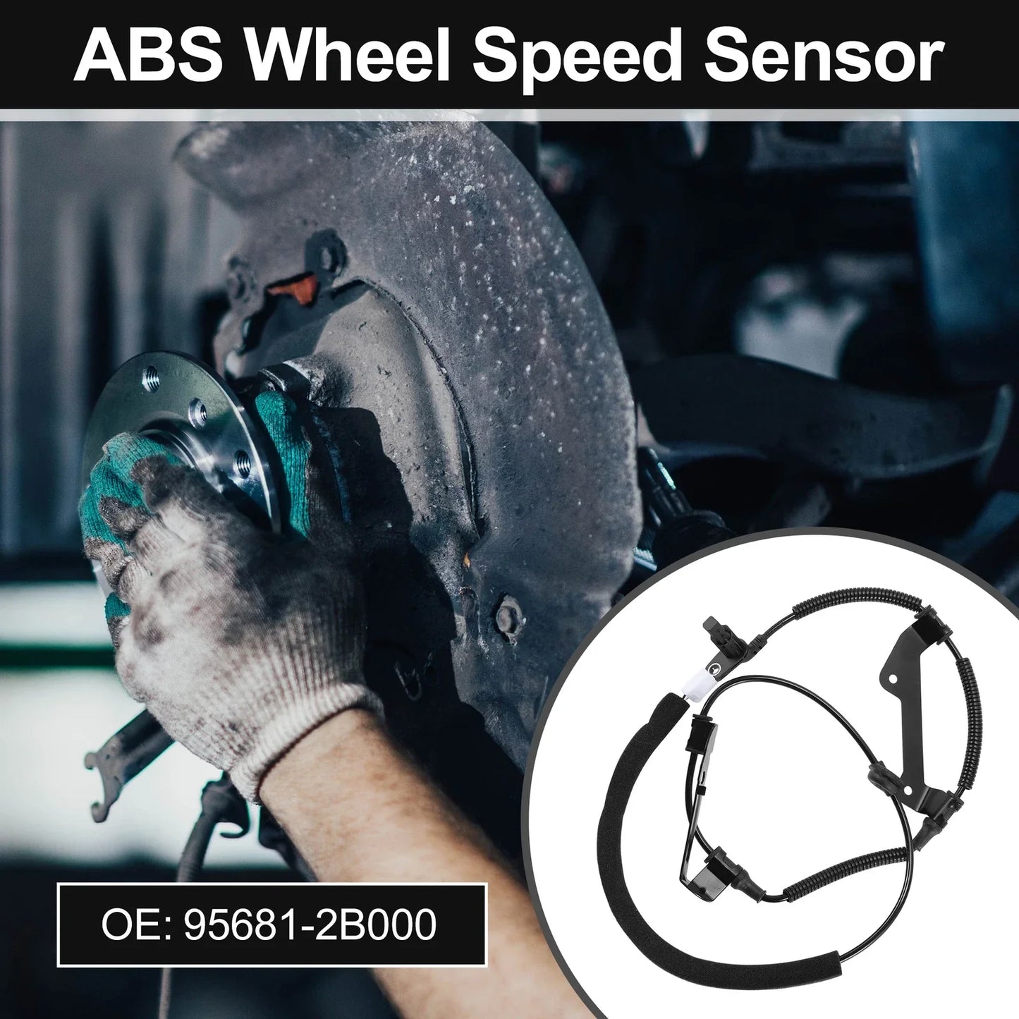 ABS Wheel Speed Sensor for Hyundai Santa Fe (2013-2018)