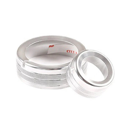 Silver Multimedia Knob Ring for Alfa Romeo Giulia Stelvio (2020-2021)