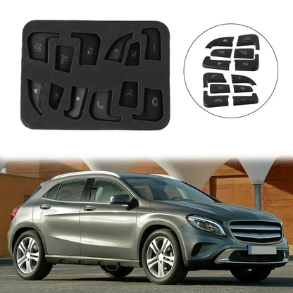 Button Cover Sticker for Mercedes C-Class W205 (2014–2021)