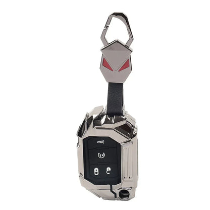 Remote Control Key Fob Cover Case for Jeep Wrangler Gladiator (2018-2024)