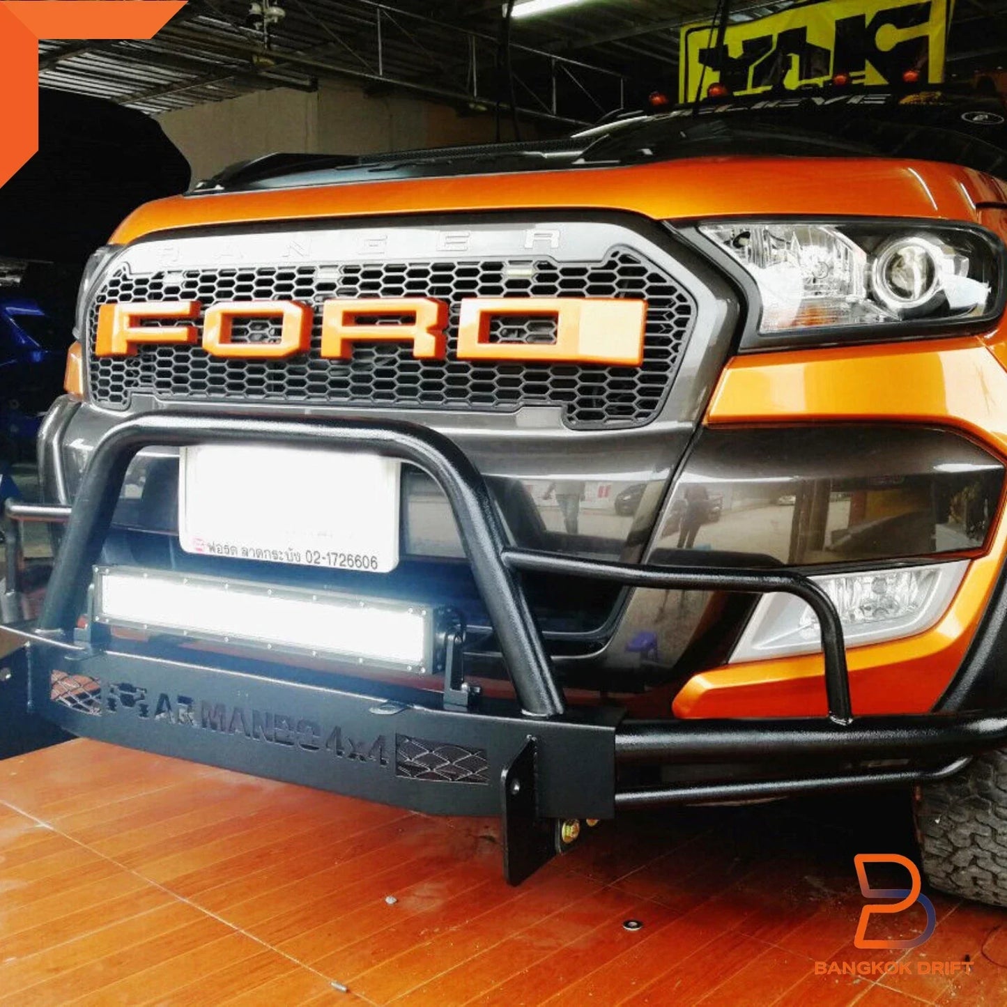 3 x PC White LED Auxiliary Lights for Ford Ranger T6 (2011-2022)